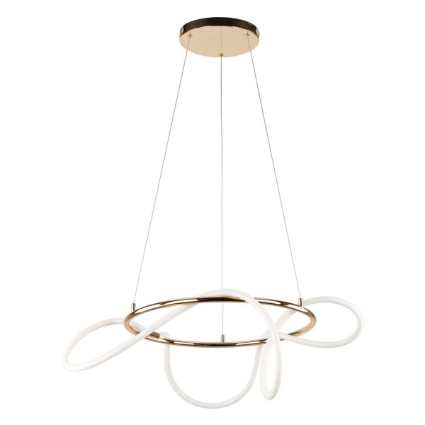 Підвісний світильник, люстра TK Lighting 6775 Blaton LED 1x53W 4000K 5856Lm IP20 золотий