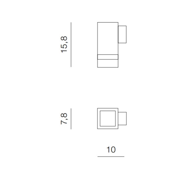 Уличный светильник Azzardo AZ5221 Jason LED 1x9W 4000K 800Lm IP65 черный - фото №1