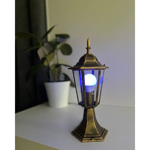 Вуличний світильник Goldlux 201973 Liguria E27 1x20W IP43 PT - фото №3