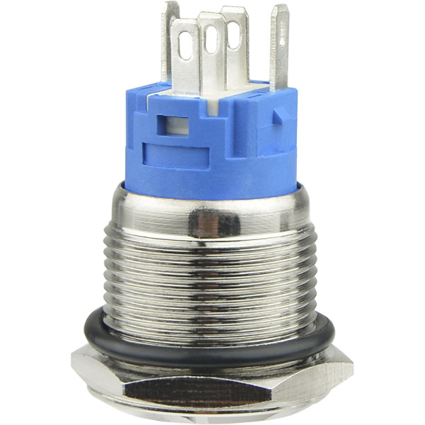 Кнопка Аско-Укрем TYJ 19-271 1NO+1NC 24В з підсвічуванням червона (A0140010139) - фото №3