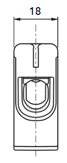 Клема Promfactor FT 1Р Cu:2.5-50мм²/ Al:6-50 6-50мм² сіра FT1050F - фото №2