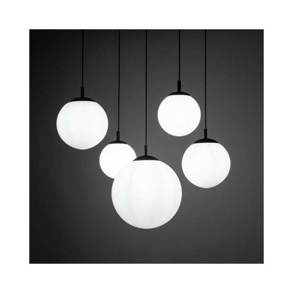 Підвісний світильник TK Lighting 4791 Esme E27 5x15W IP20 Bk - фото №2