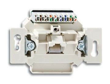 Механизм компьютерной розетки ABB 1xRJ45 cat. 5E, UTP