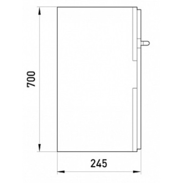 Бокс ударопрочный Enext e.plbox.500.700.245.blank - фото №6