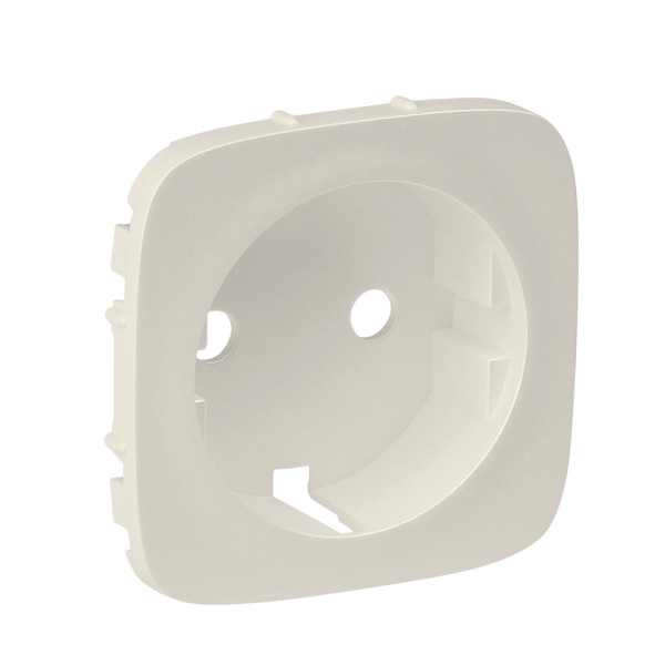 Панель розетки с з/к Legrand Valena Allure слоновая кость