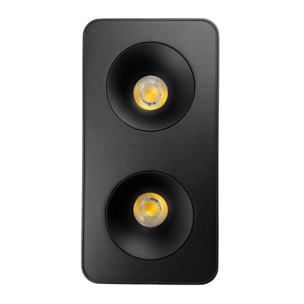 Cветильник точечный накладной SIDNEY-2L 20W 4000K IP20 черный Violux ( 330471 ) - фото №2