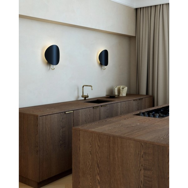 Бра, настенный светильник Nordlux 2320361003 Spargo E27 1x25W IP20 черный - фото №1