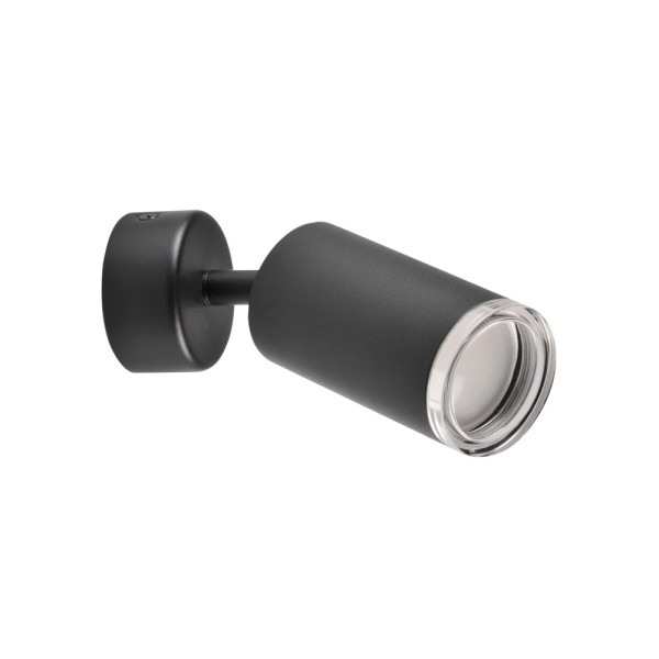 Светильник поворотный, спот Goldlux 324702 Turyn GU10 1x10W IP44 Черный - фото №2