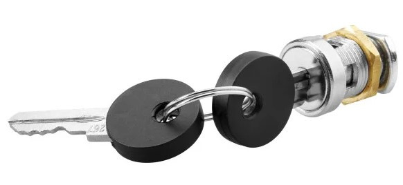 Цилиндрический замок с ключом для пластиковых корпусов GEWISS (GW40422)