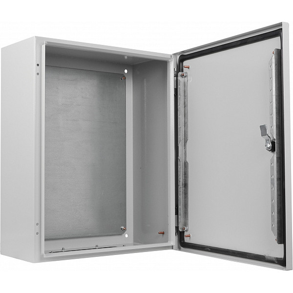 Металевий корпус Аско-Укрем Ubox з монтажною панеллю 500х400х200мм IP65