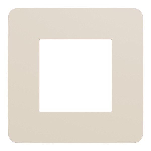 Одномісна рамка Schneider Electric Unica Studio Color NU280244 бежева - фото №3