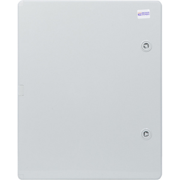 Ударостійкий корпус з АБС-пластику Аско-Укрем UBox 400x500x240мм (непрозорі дверцята) - фото №2