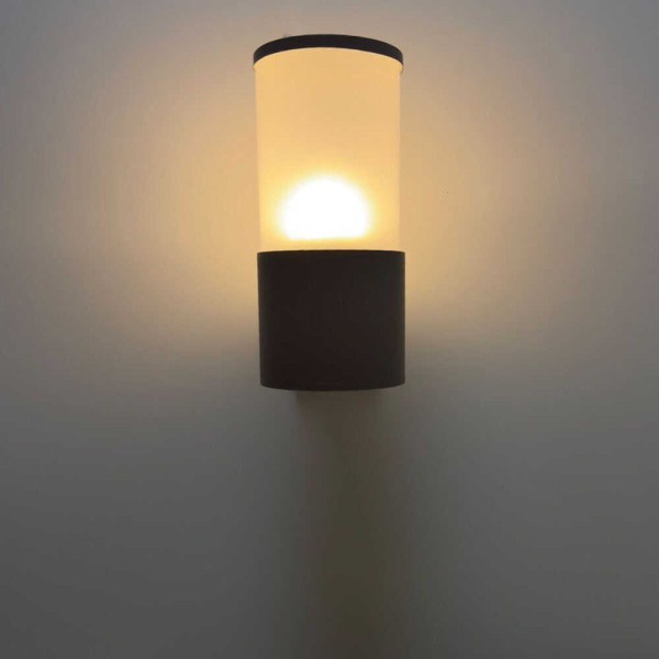 Светильник фасадный Violux CORSO-1D 40Вт E27 IP44 черный ( 500260 )