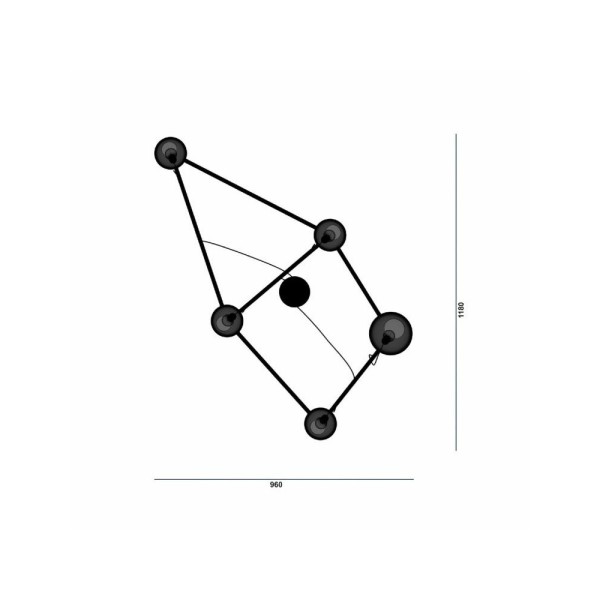 Люстра Pikart 21868-3 Cephus - фото №2