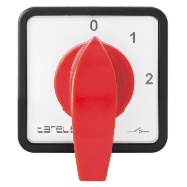 Переключатель щитовой E.NEXT 8327-200 LK16/4.322-SP/45 4p 0-1-2 16А - фото №1