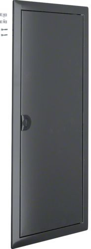 Двери с рамкой Hager VZ334N для 4-рядного щита Volta (антрацит RAL7016)