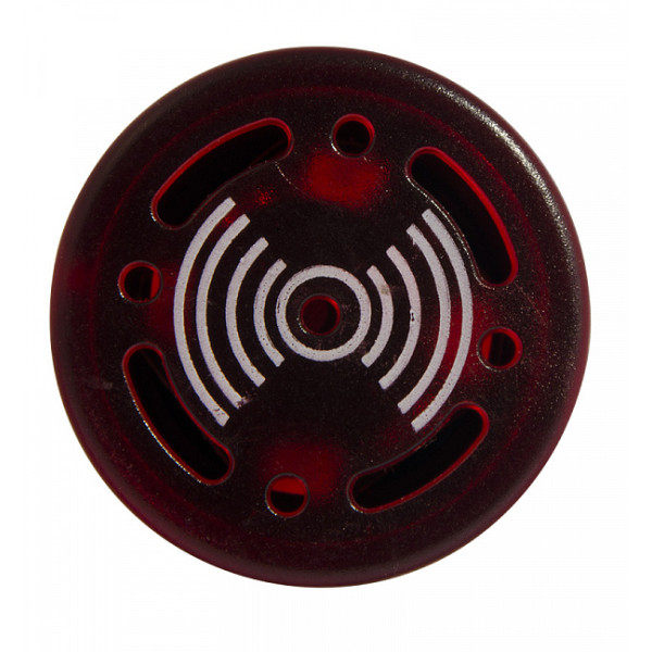 Мигающий зуммер Аско-Укрем AD22-22 BM/r 220В АС красный (A0140030159) - фото №2