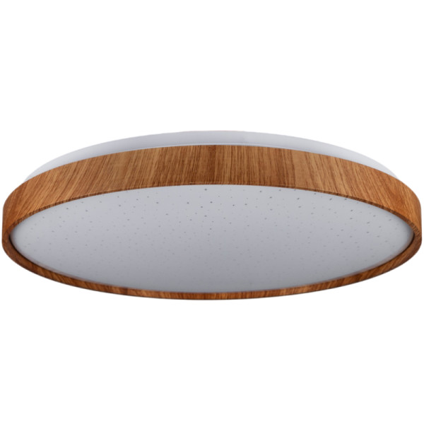 Потолочный светильник Vestum FOREST звездное небо 80Вт 480x65мм 3000К-6500К тиковое дерево