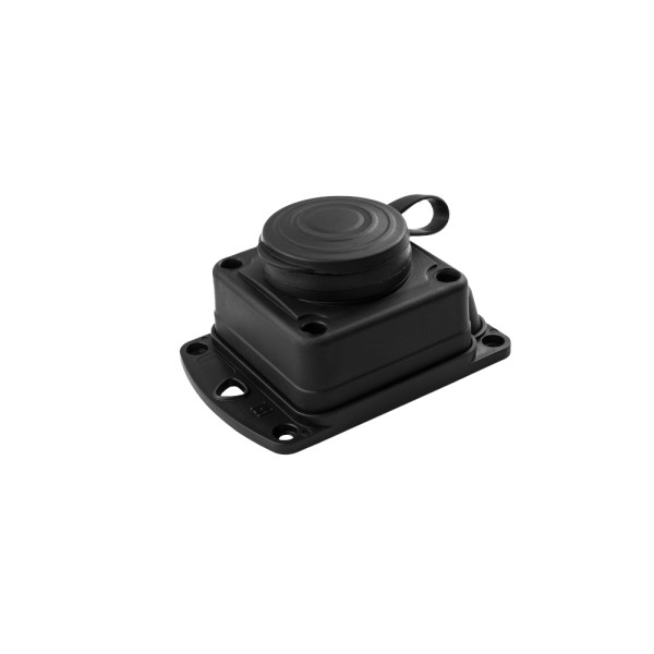 Розетка Violux каучук настінна з кришкою IP44 ( 930640 ) - фото №2