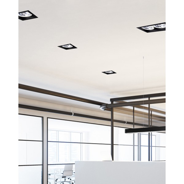 Точечный светильник Nowodvorski 9404 Mod GU10 1x15W IP20 черный - фото №1