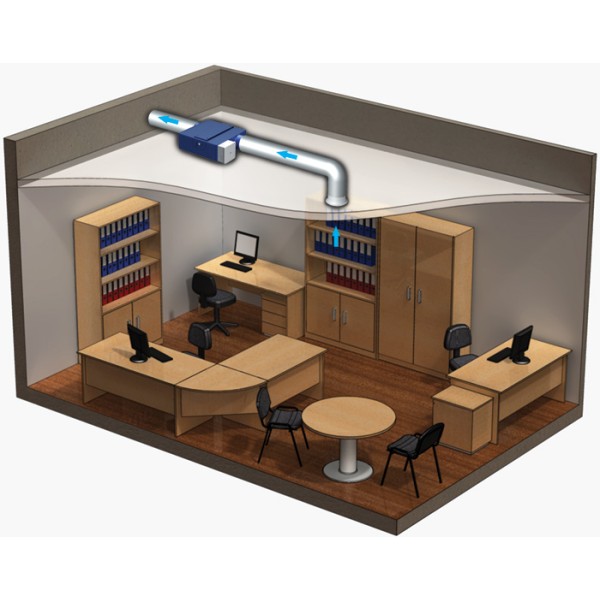 Канальный центробежный вентилятор ВКП 125 Vents - фото №4
