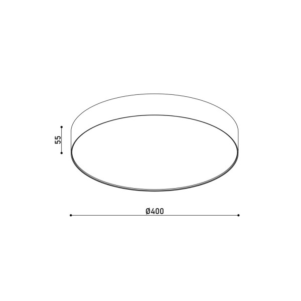 Потолочный светильник Kloodi KD-MONZA400 48W 3К WH LED 4800Lm IP44 белый - фото №3