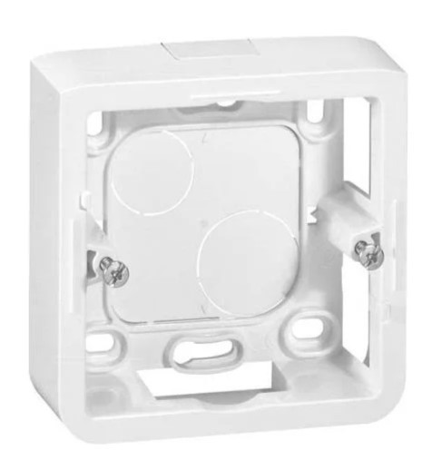 Монтажная коробка Legrand Mosaic 2 модуля - фото №1