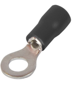 Ізольований наконечник E.Next e.terminal.stand.rv2.2.6.black 1.5-2.5 кв.мм чорний (s1036031)