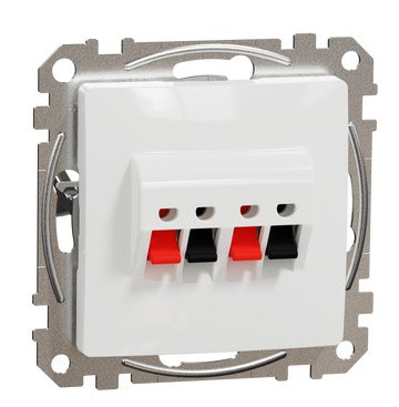 Аудіорозетка Schneider Electric Sedna Design & Elements біла SDD111411
