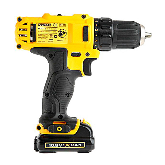 Шуруповерт аккумуляторный DeWALT DCD710D2 10,8В - фото №1