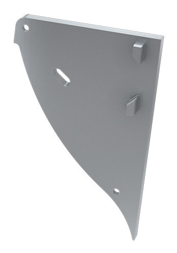 Заглушка Lumines для типа CONVA с отверстием правая серебро