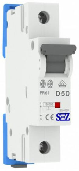 Однополюсный автомат SEZ 61 D 50А (PR61D50А)