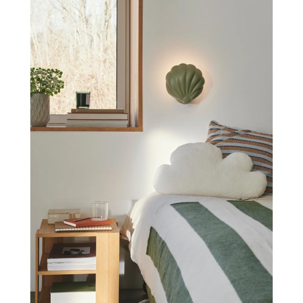 Бра, настінний світильник Nordlux 2312901023 Konchi E14 1x25W IP20 зелений - фото №1