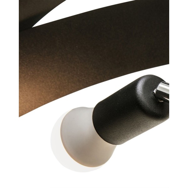 Люстра Zuma Line 5905616070445 Tornado E27 3x40W IP20 чорна - фото №2