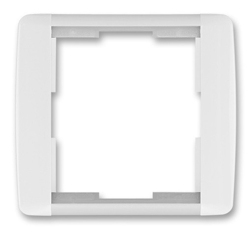 Рамка 1-местная белая/белo-ледяная, Element, АВВ