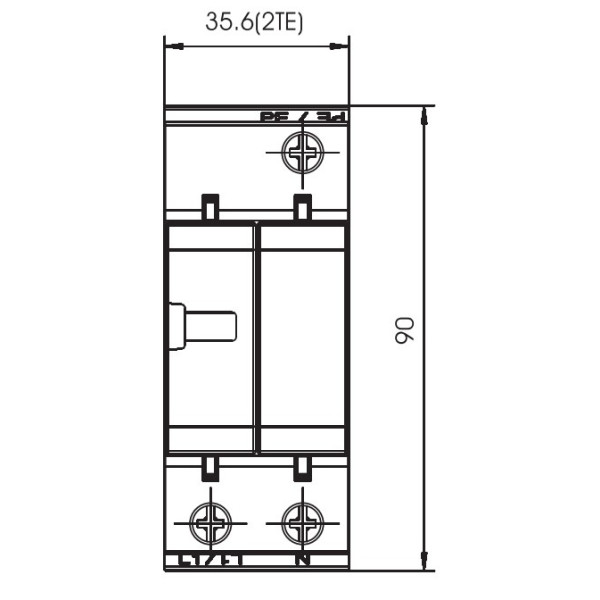Ограничитель перенапряжений OBO Bettermann (5094457) Тип I+II V25-B+C 1+NPE - фото №2