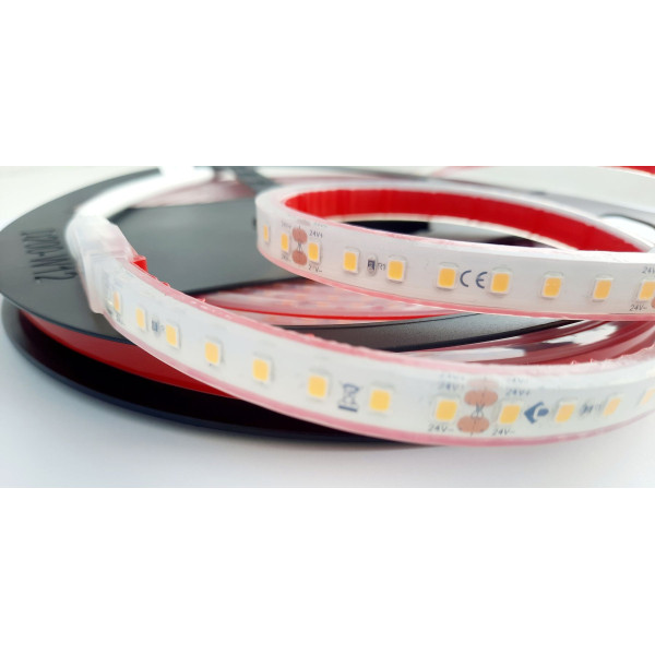 LED стрічка COLORS 128-2835-24V-IP67 8.7W 1175Lm 3000K 5м (D8128-24V-8mm-IP67) - фото №1