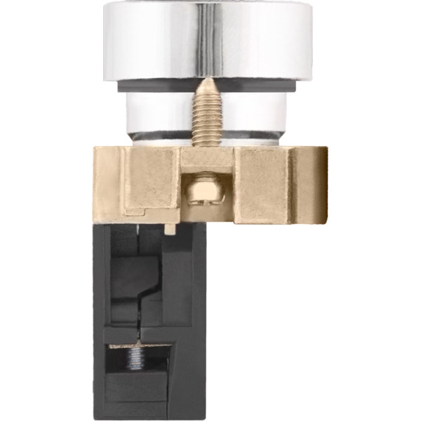Плоская кнопка E.Next e.mb.ba21 1NO черная (p0810106) - фото №1