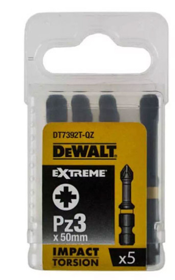 Набір біт DeWALT DT7392T IMPACT TORSION EXTREME (5шт)