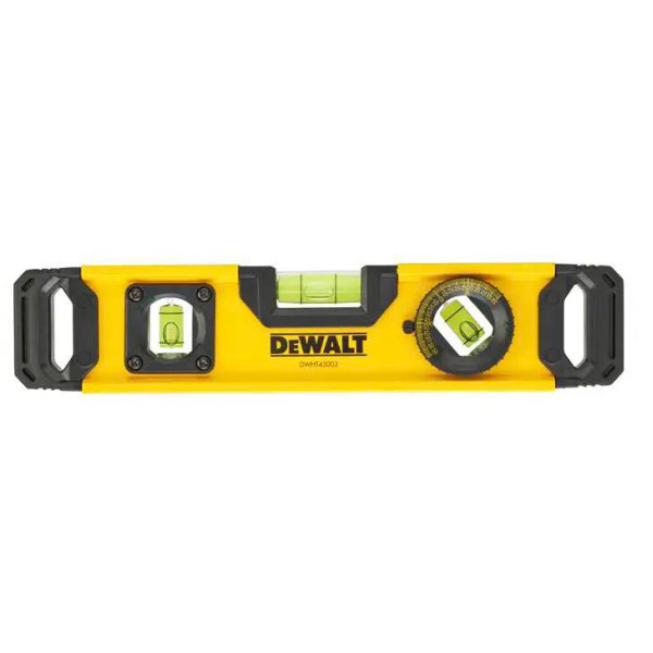 Рівень DeWALT DWHT0-43003 TORPEDO 3 капсули 230мм - фото №1