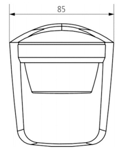 Датчик руху Theben theLUXA S360 WH - фото №6
