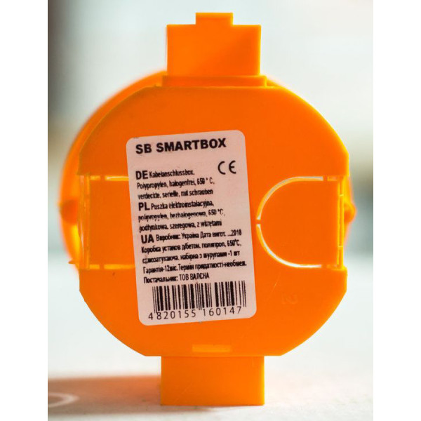 Поліпропіленовий набірний підрозетник Smartbox OC60F - фото №2