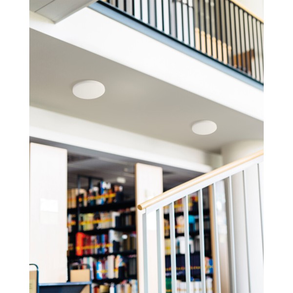 Потолочный светильник с датчиком движения Kanlux 26981 Varso LED 1x18W 4000K 1700Lm IP54 белый - фото №3