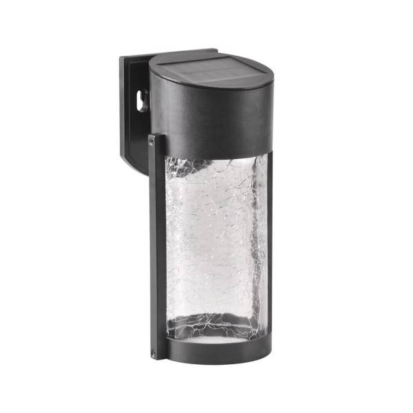 Вуличний світильник на сонячній батареї Goldlux 323156 Vetro LED 4000K IP44 чорний