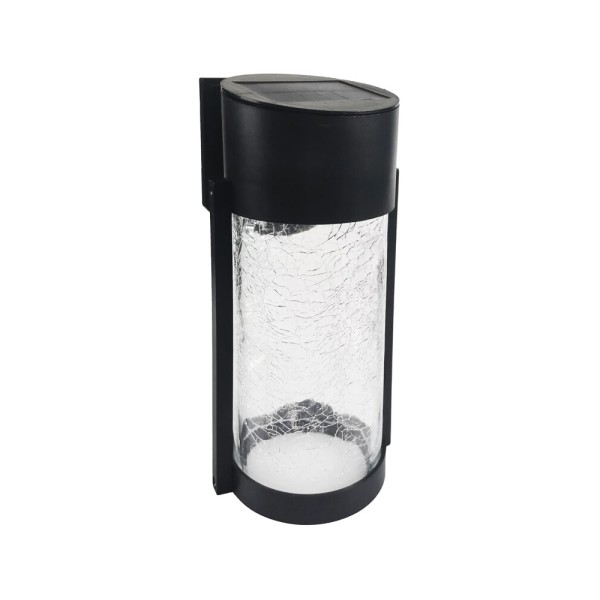 Вуличний світильник на сонячній батареї Goldlux 323156 Vetro LED 4000K IP44 чорний - фото №3