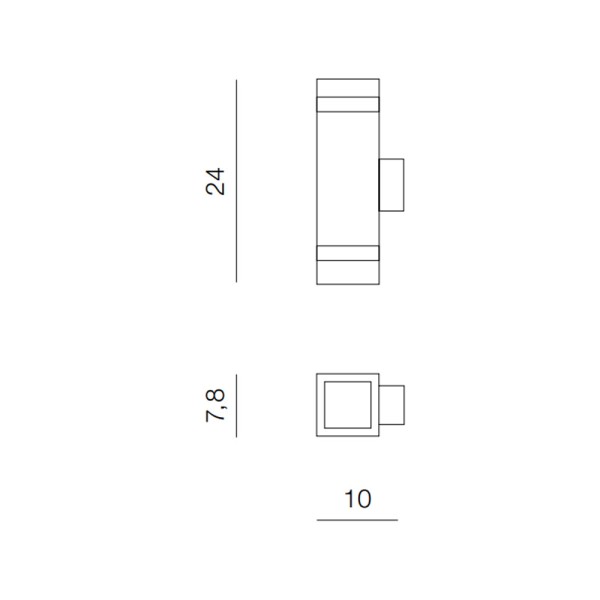 Уличный светильник Azzardo AZ5223 Jason LED 1x18W 4000K 1600Lm IP65 черный - фото №1