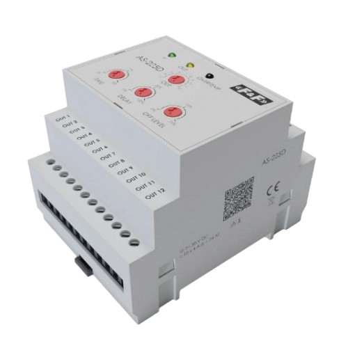 Реле каскадне F&F AS-225D 9-30В DC, 12-канальне - фото №1