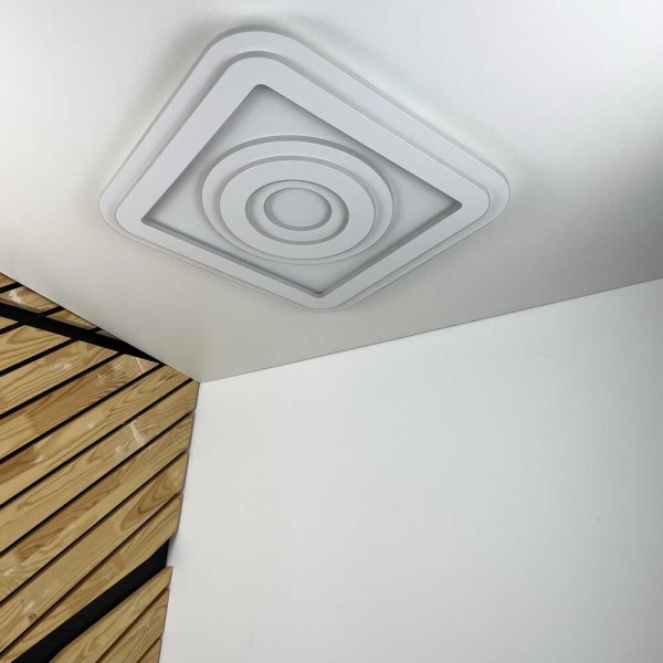 Світильник LED smart KOLIZEY+пульт 150W 3000-6000K IP20 квадрат ( 220455 )