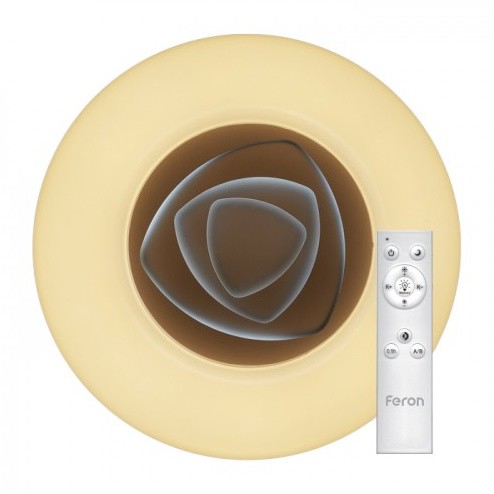 Круглий світильник, що диммується Feron 6874 AL5600 80Вт 5600Лм - фото №1