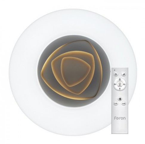 Круглий світильник, що диммується Feron 6874 AL5600 80Вт 5600Лм - фото №2